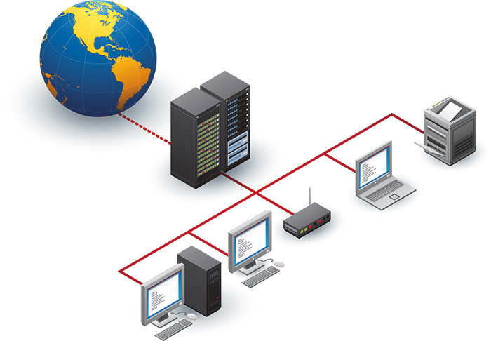 Netzwerk, Router, WLAN, LAN, VPN